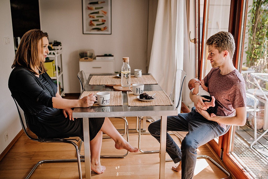 naturalna sesja noworodkowa